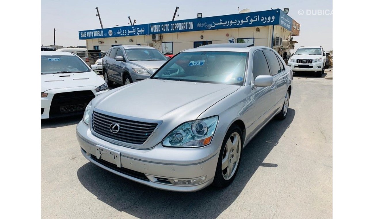 لكزس LS 430 LEXUS LS430 2005 SILVER HALF ULTRA