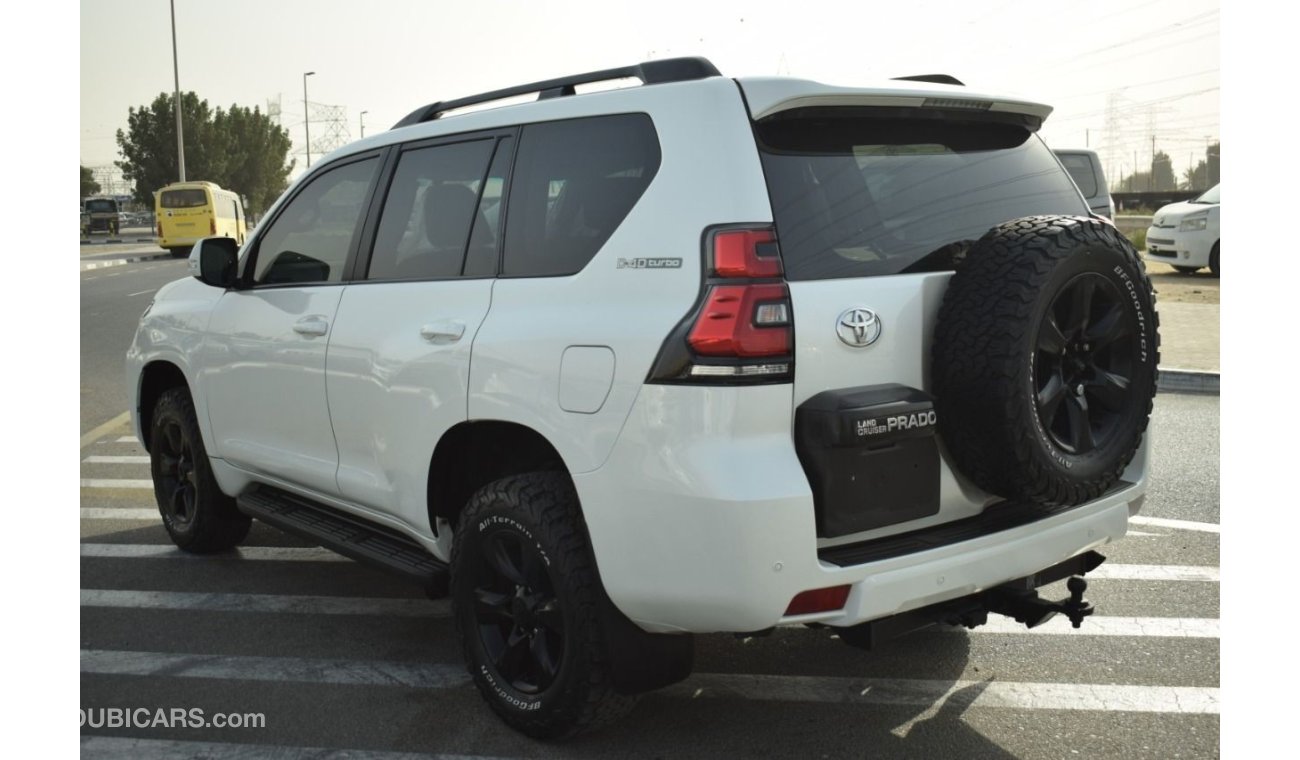 تويوتا برادو Land Cruiser Prado Diesel 3.0 L White Right Hand Drive (Export Only)