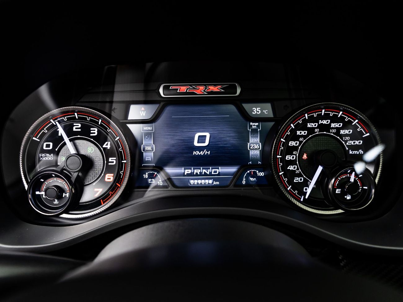 RAM 1500 TRX Crew Cab 6.2L 2022 Ram 1500 TRX, Feb 2028 RAM Warranty, Low KMs, GCC