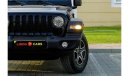 Jeep Wrangler Jeep Wrangler 2023 GCC under Agency Warranty with Flexible Down-Payment.