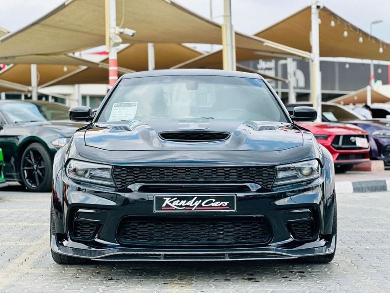 Dodge Charger SRT8 Scatpack 6.4L | Monthly AED 2260/- | 0% DP | Widebody Kit | Blindspot | # 57869
