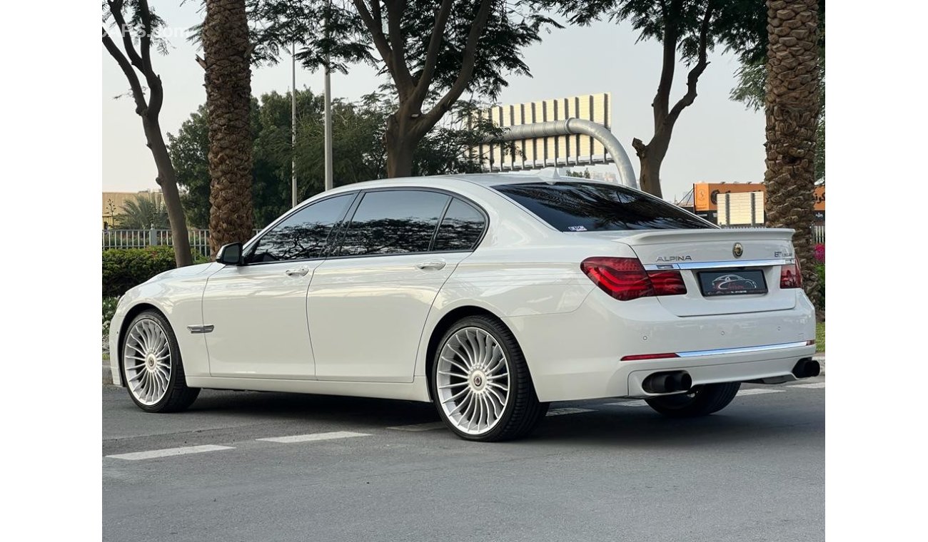 بي أم دبليو B7 BMW 750I ALPINA B7 2014 GCC FULL OPTIONS ORGINAL PAINT SPESIAL EDDTION