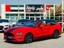 Ford Mustang EcoBoost Convertible | Monthly AED 930/- | 0% DP | Custom Leather Seats | # 48526