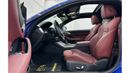 BMW 420i Std 2022 BMW 420i Coupe MSport, 2025 AGMC Warranty + Service Contract, Full Service History, GCC