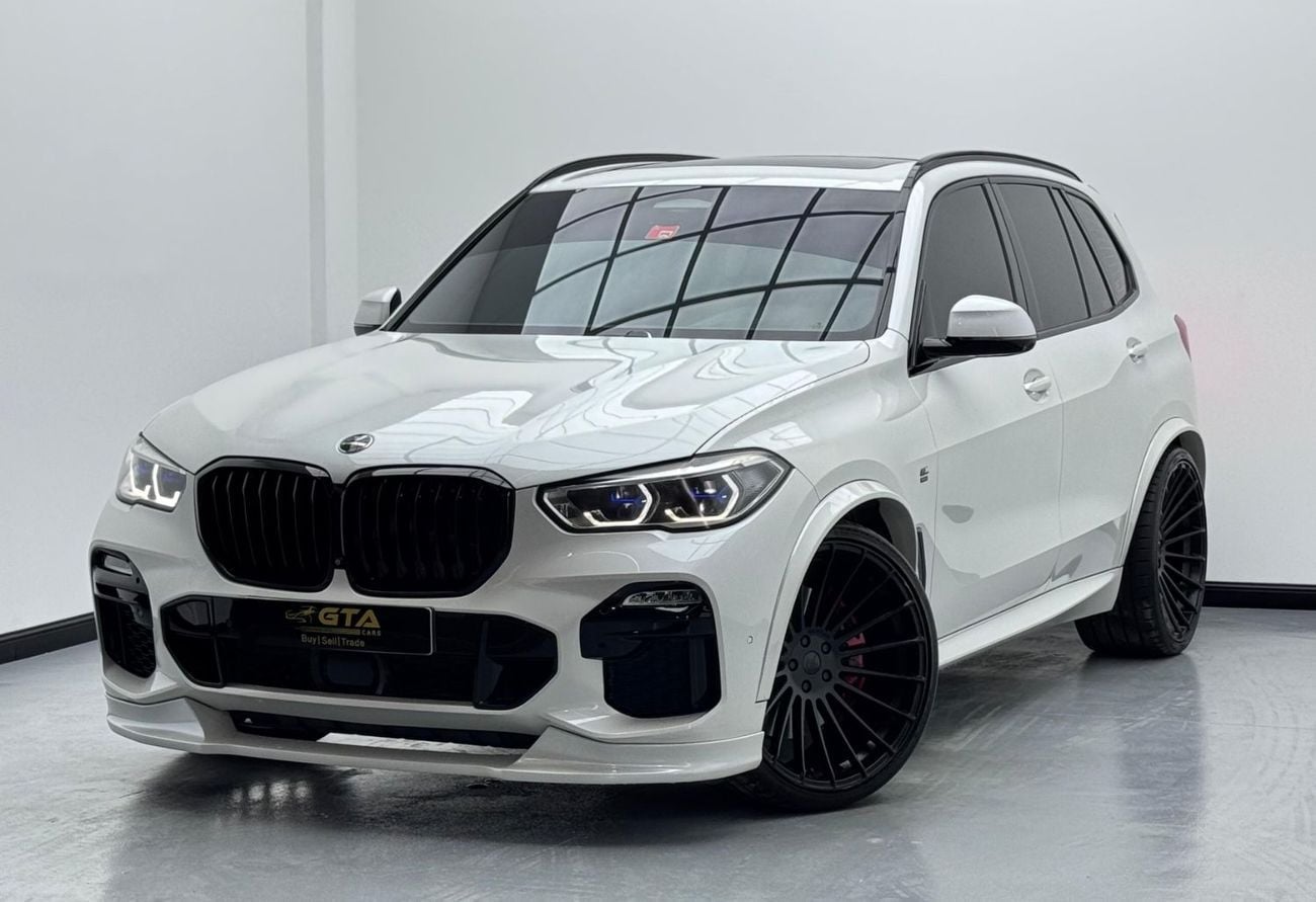 BMW X5 40i M Sport 3.0L 2021 BMW X5 xDrive40i M-Sport Hamann Kit, BMW Warranty, BMW Service History, GCC