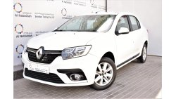 Renault Symbol | AED 744 PM | 0% DP | 1.6 SE 2017 GCC DEALER WARRANTY