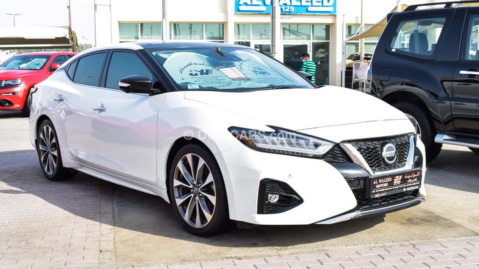 Nissan Maxima SR for sale. White, 2020