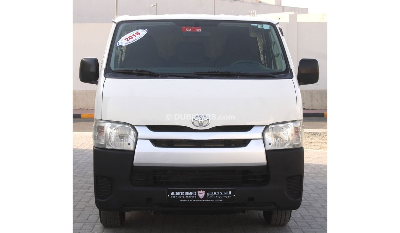 Toyota Hiace GL - Standard Roof Toyota Hiace 2018 GCC, in excellent condition
