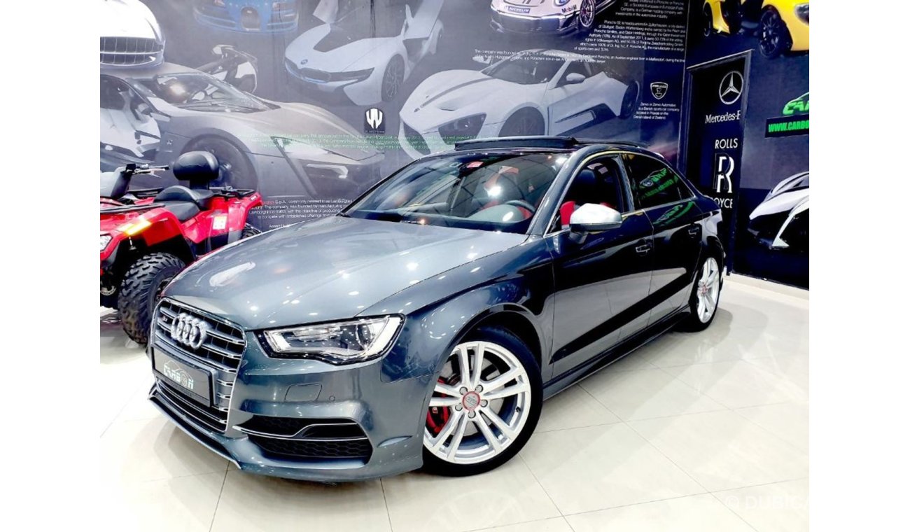 Audi S3 - 2016 - GCC - 2 YEARS WARRANTY AT AL NABOODAH - ( 1,300 AED PER MONTH )