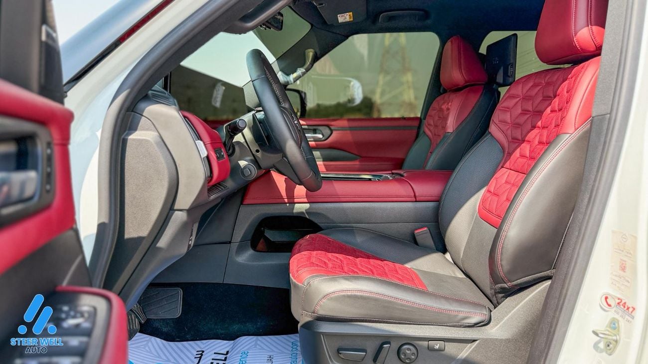 Nissan Patrol LE Titanium 3.5L LE Platinum 3.5 | White/Burgundy | Full Warranty | Luxury SUV