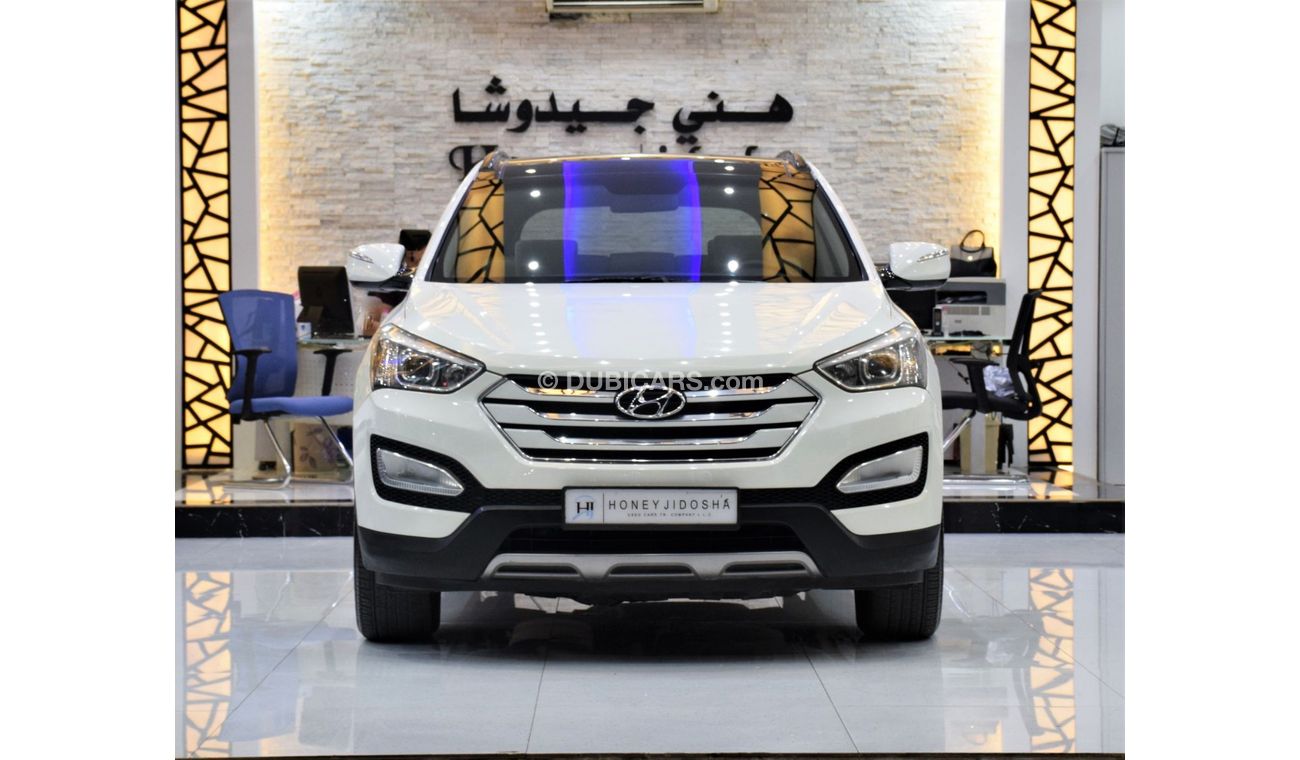 Hyundai Santa Fe GL Top EXCELLENT DEAL for our Hyundai SantaFe 4WD ( 2013 Model ) in White Color GCC Specs