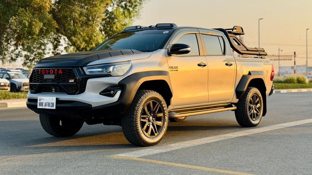 Toyota Hilux MODIFIED TO GR SPORTS | POWER SEATS | AUTOMATIC TRANSMISSION | 2023 | 2.8L DIESEL ENGINE | SILVER BO