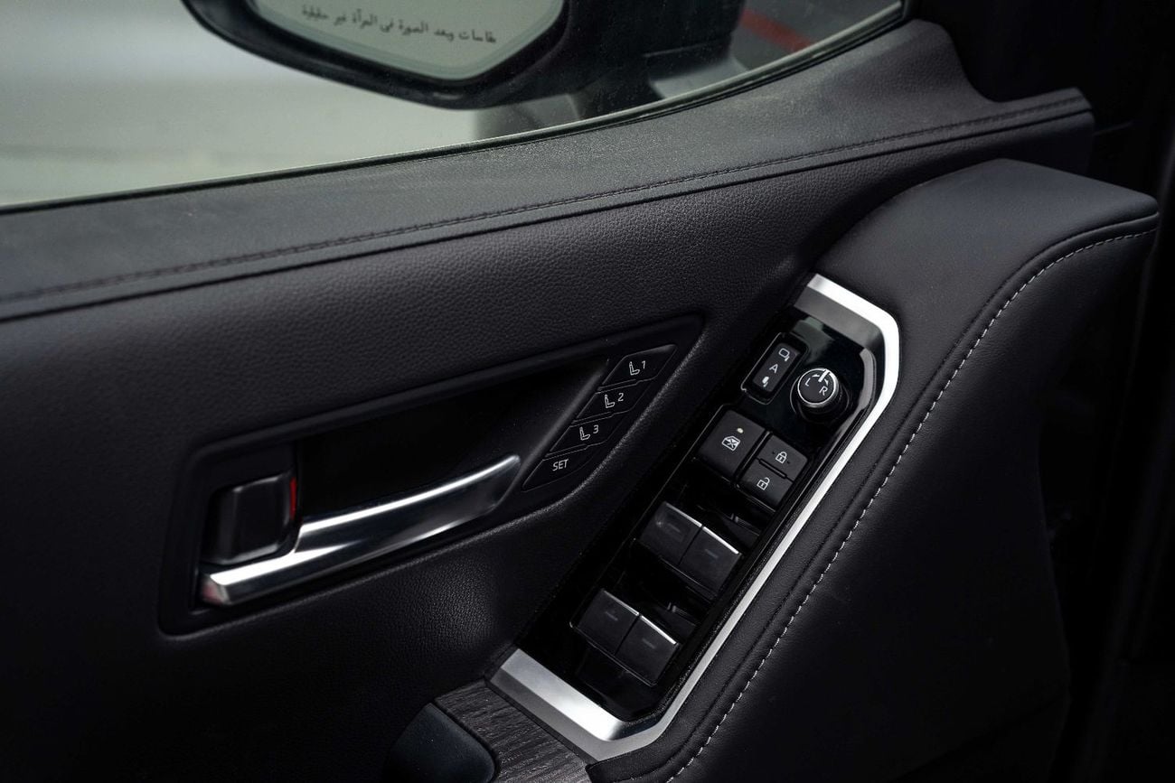 Toyota Land Cruiser GR SPORT LC300 3.3L Grey Metallic Inside GRS Black & Dark Red | Export Only