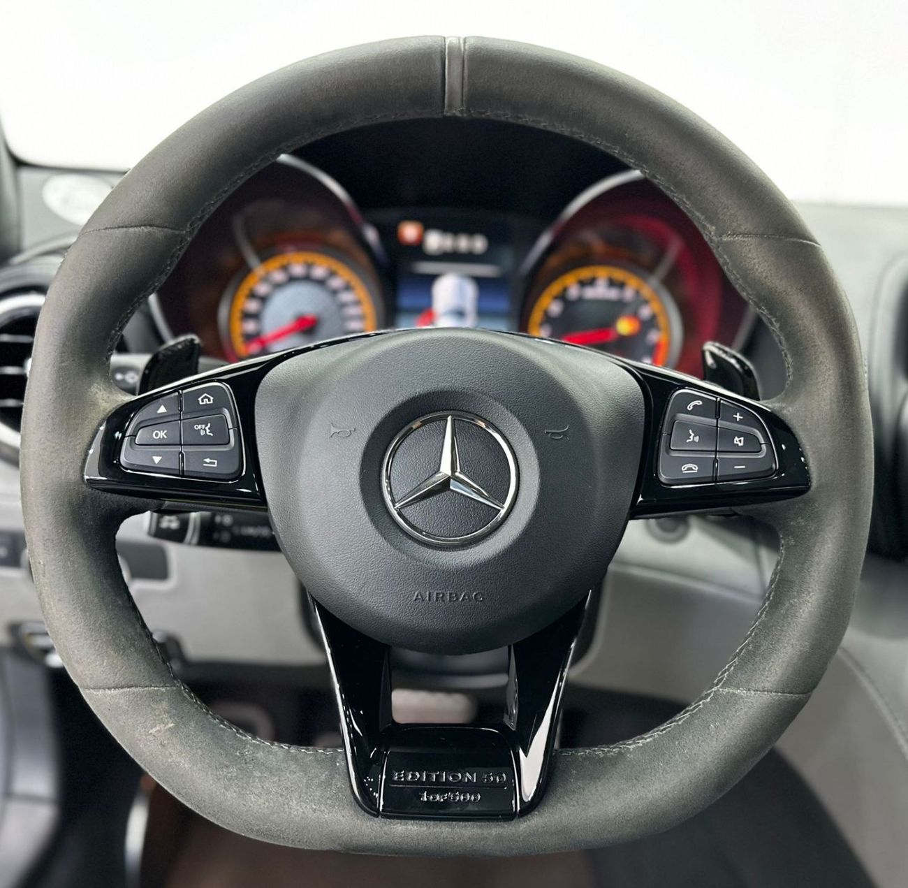 Mercedes-Benz AMG GT Std 2018 Mercedes AMG-GT 50th Edition, Warranty, Full Mercedes Service History, Very Low Kms, GCC Sp