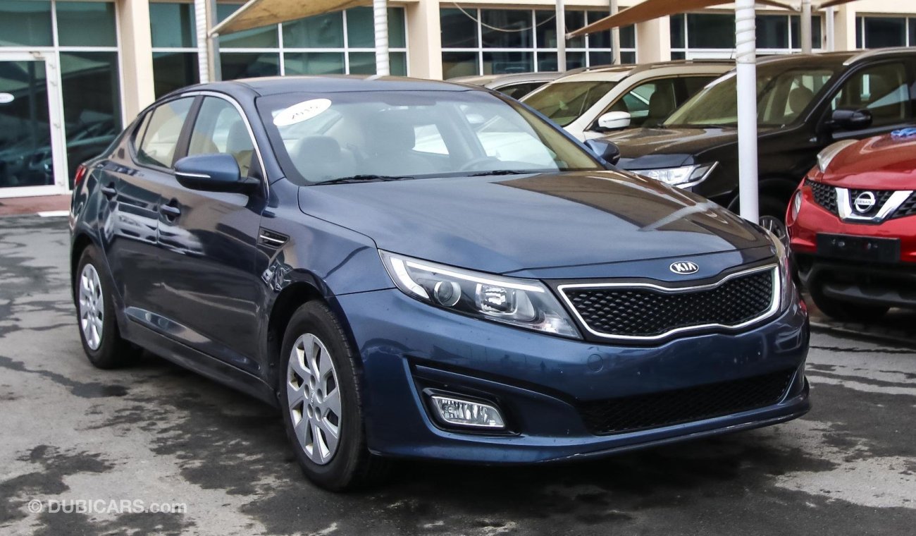 Kia Optima Pre owned Kia Optima for sale in Sharjah by Wael Al Azzazi Sharjah. 4 cylinder engine, Grey/Silver e