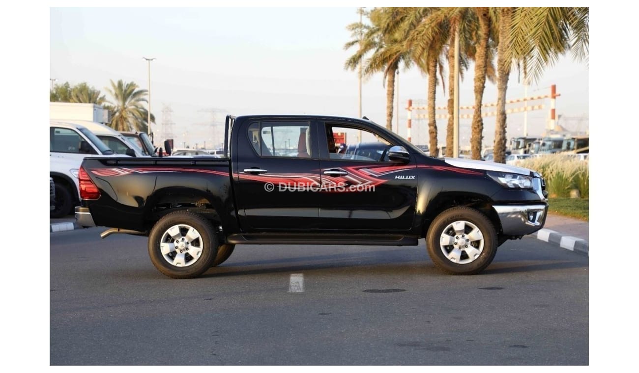 Toyota Hilux 2023 Toyota Hilux 4x4 DC 2.4 D MT - Black inside Maroon | Export Only