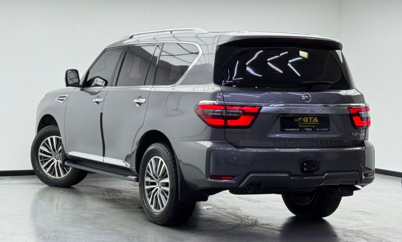 Nissan Patrol SE Titanium 4.0L 2020 Nissan Patrol SE Platinum, 2027 Nissan Warranty, 2025 Nissan Service Pack, 7 S