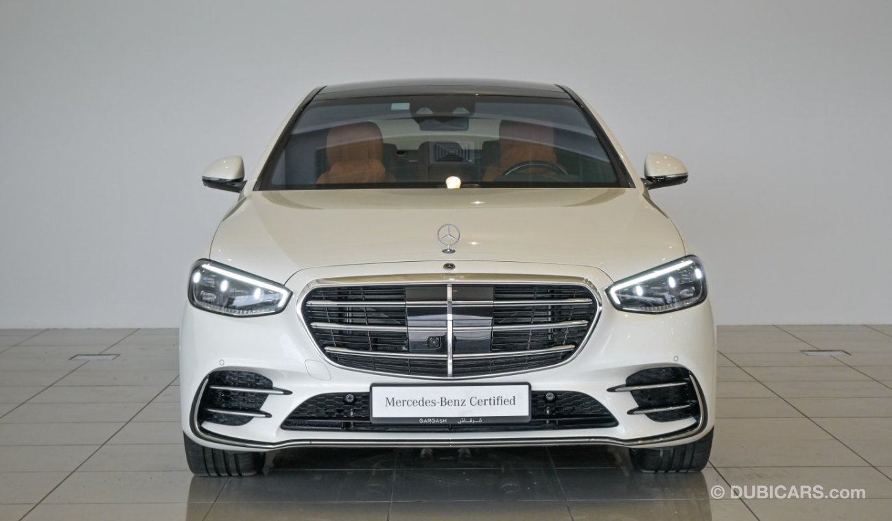 Mercedes-Benz S 580 4M SALOON / Reference: VSB 32916 Certified Pre-Owned with up to 5 YRS SERVICE PACKAGE!!!