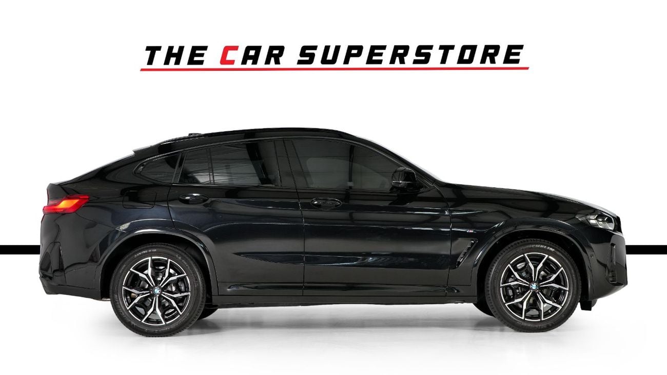 BMW X4 XDRIVE 30I M SPORT GCC-1 Owner-Very Low Mileage-AGMC Warranty & Service Package Until March 2028
