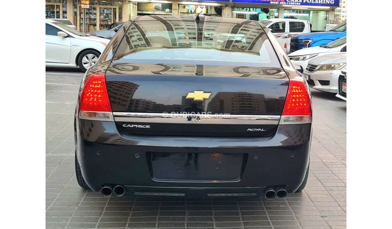 Chevrolet Caprice CHEVROLET CAPRICE ROYALE GCC 2012 SERVICE HISTORY