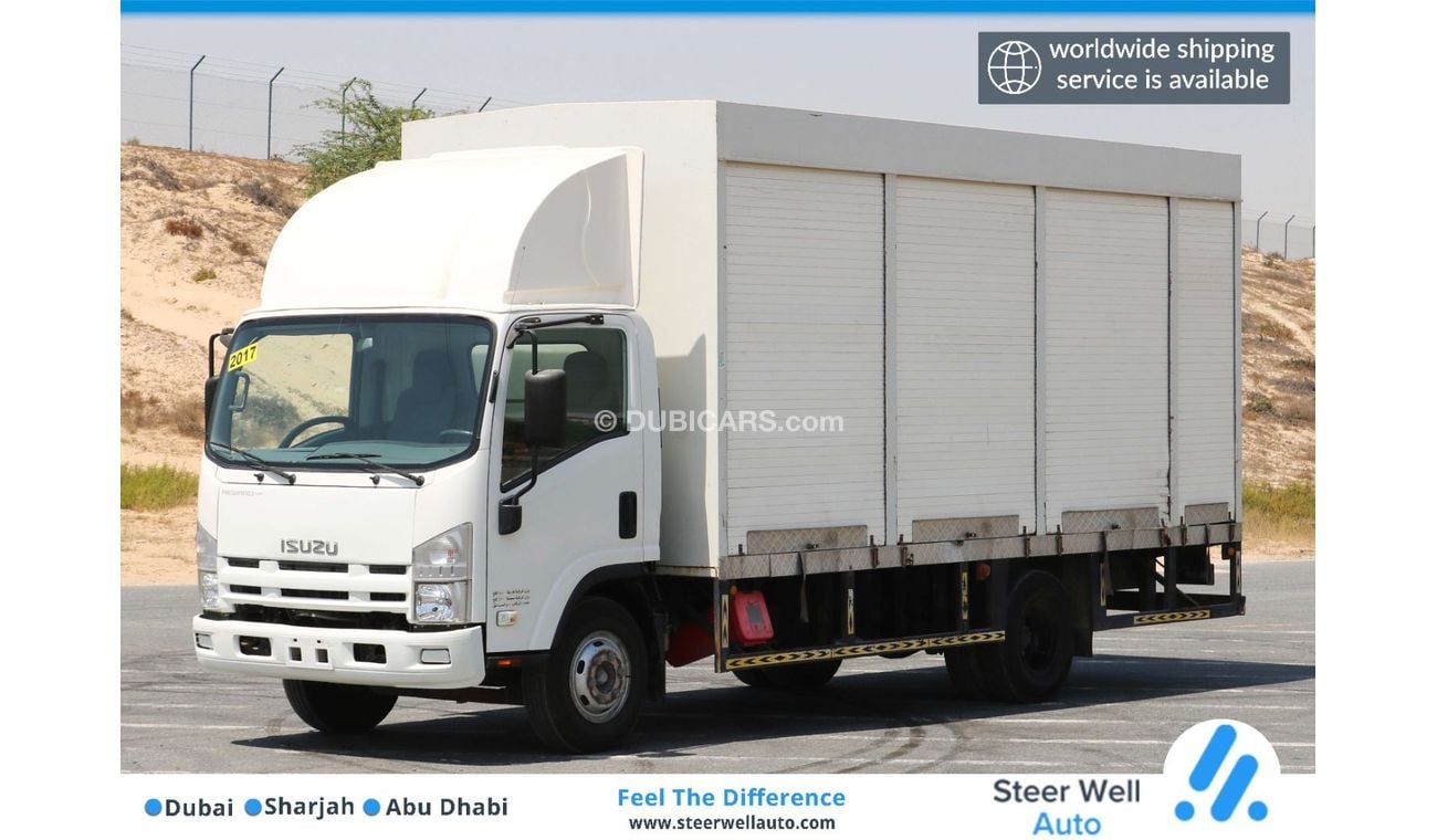 Isuzu Reward 2016 | ISUZU NP REWARD | LONG CHASSIS SHUTTER BOX | GCC SPECS AND EXCELLENT CONDITION