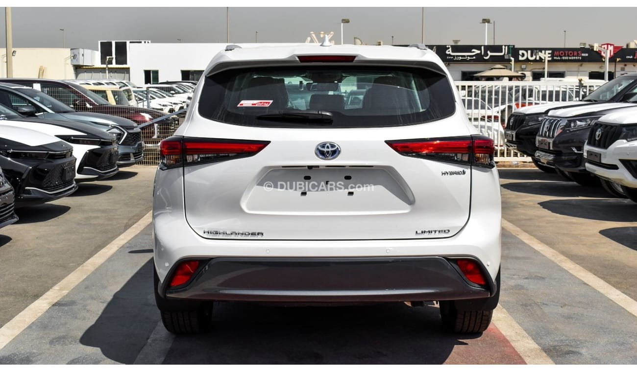 Toyota Highlander TOYOTA_HIGHLANDER_LIMITED_2.5L_HYBRID_2023_GCC_JBL_WHITE_BLACK