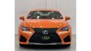 Lexus RC F 2015 Lexus RC-F, Full Lexus Service History, Low Kms, Carbon Fiber Package, Excellent Condition, GCC