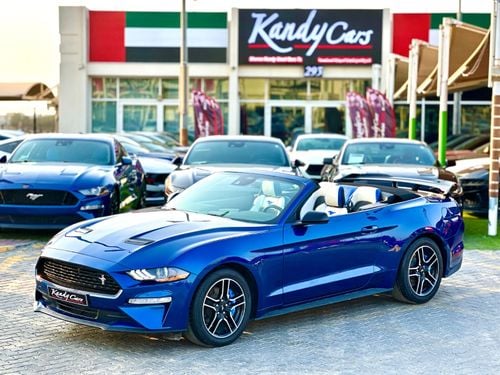 Ford Mustang Ecoboost Convertible | Monthly 1200/- | 0% DP |  Fog Lights | Lane Assist | # 44894