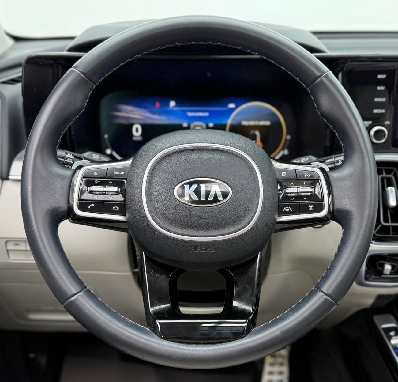 كيا سورينتو 2021 Kia Sorento EX V6, 2026 Kia Warranty, Full Kia Service History, 7 Seater, Fully Loaded, GCC