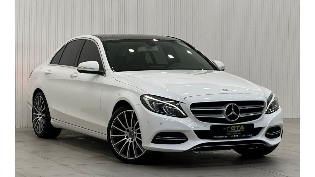 مرسيدس بنز C 200 Std 2015 Mercedes Benz C200, Full Service History, Excellent Condition, GCC