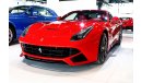 Ferrari F12 Berlinetta 6.3L V12 2015 - Service Contract until Dec.2021 / Only 4K Mileage (( 731 HP ))