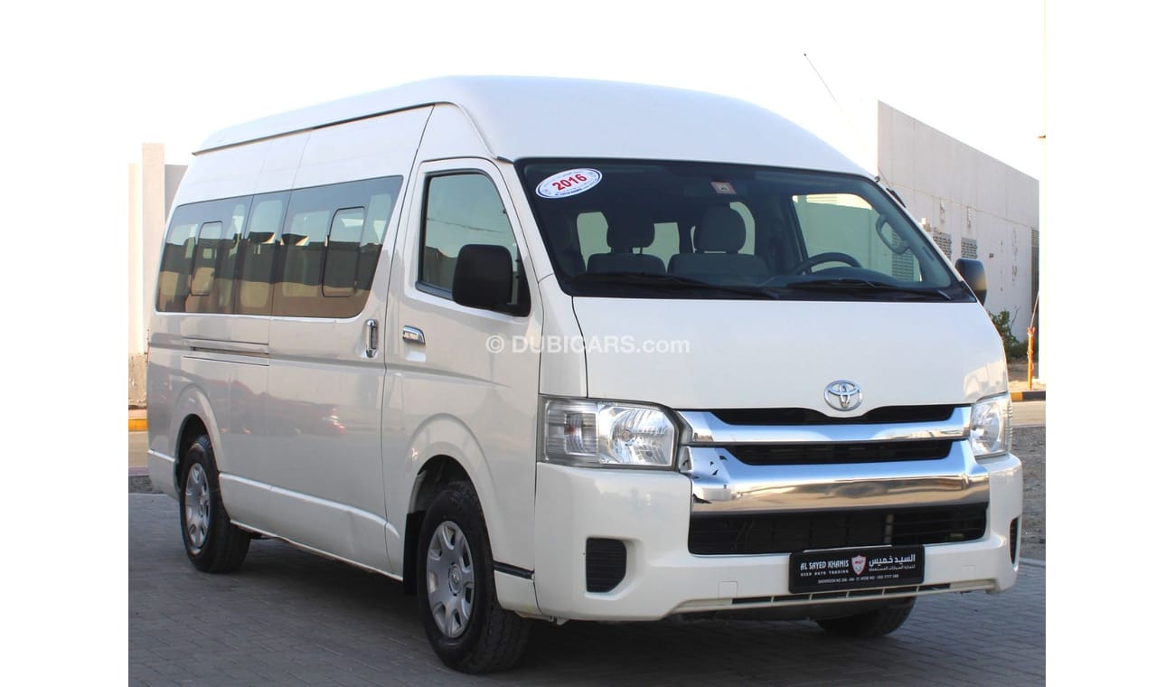 Toyota Hiace GL - High Roof LWB Toyota Hiace 2016 GCC High Roof, in excellent condition