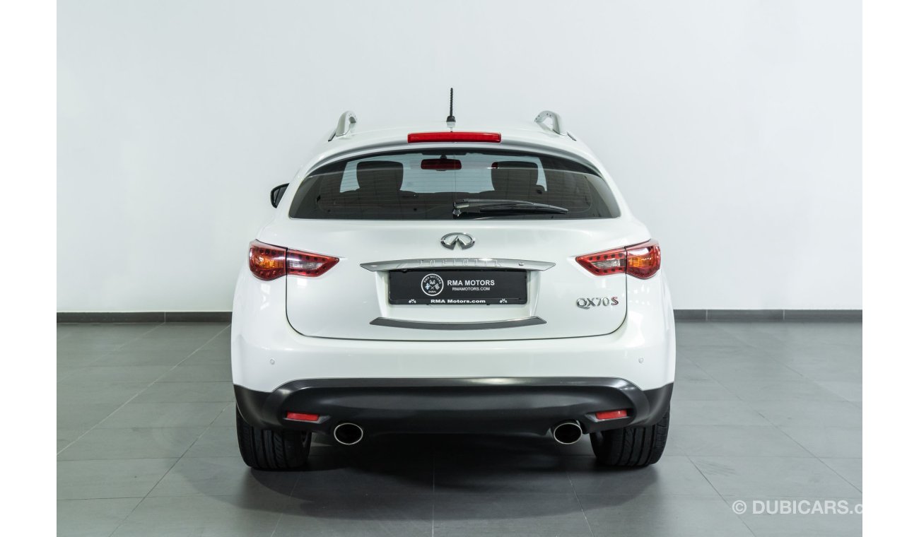 Infiniti QX70 2016 Infiniti QX70S 5.0L V8 Full Option / Full Infiniti Service & 5 Year Infiniti Warranty