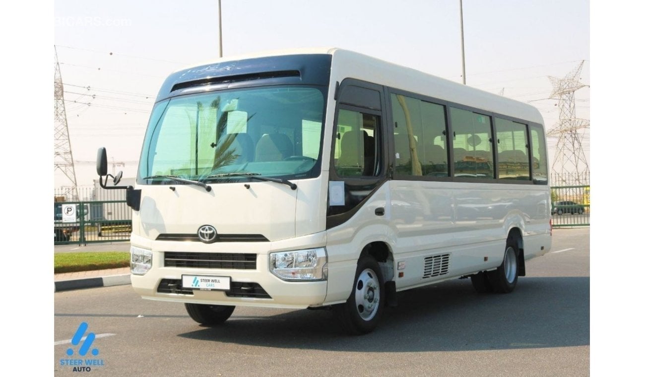 Toyota Coaster DLX 23 Executive Seats 4.2L Diesel M/T - GCC Specs - Book Now!