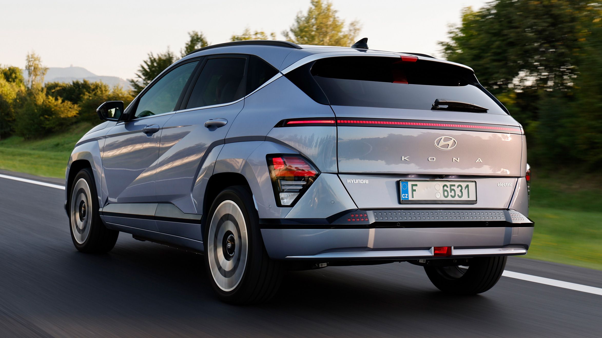 Hyundai Kona exterior - Rear Profile