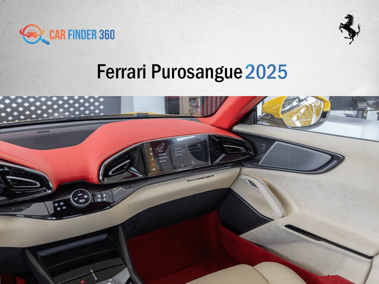فيراري بوروسانجوي Ferrari Purosangue 2025 (Export Only)