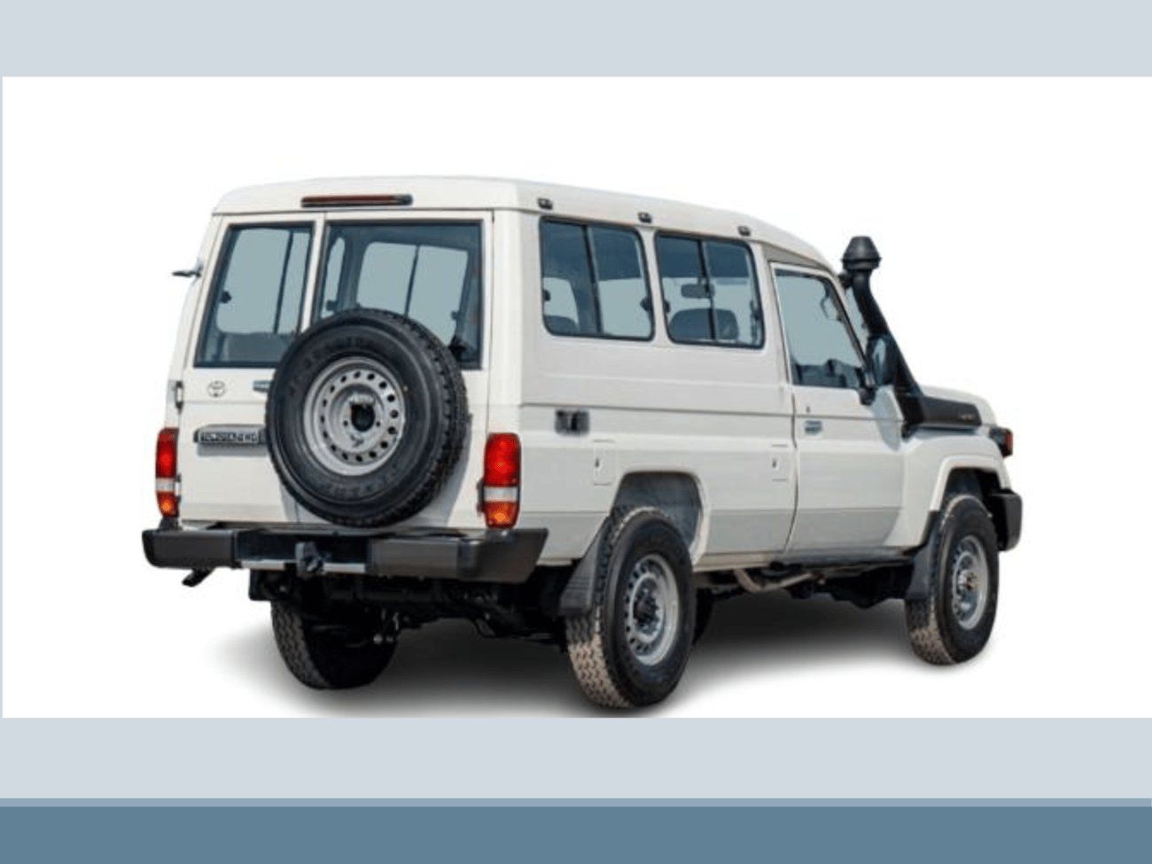 Toyota Land Cruiser 70 ECT0029 - TLC78 Hardtop 3 Doors - 4.2L Diesel Manual White -2025