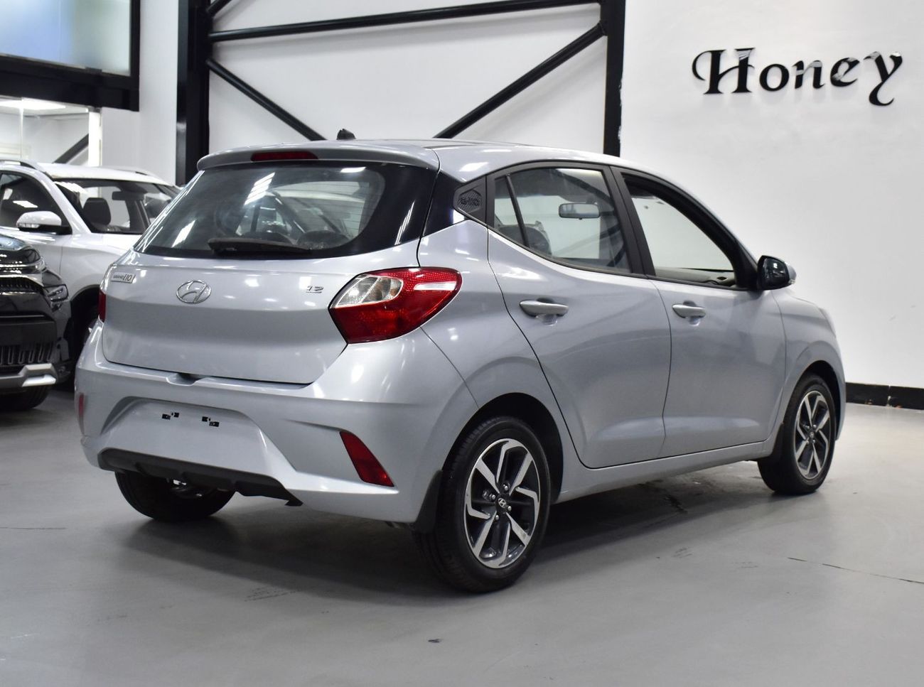 Hyundai Grand i10 EXCELLENT DEAL for our Hyundai Grand i10 1.2L ( 2023 Model ) in Silver Color GCC Specs