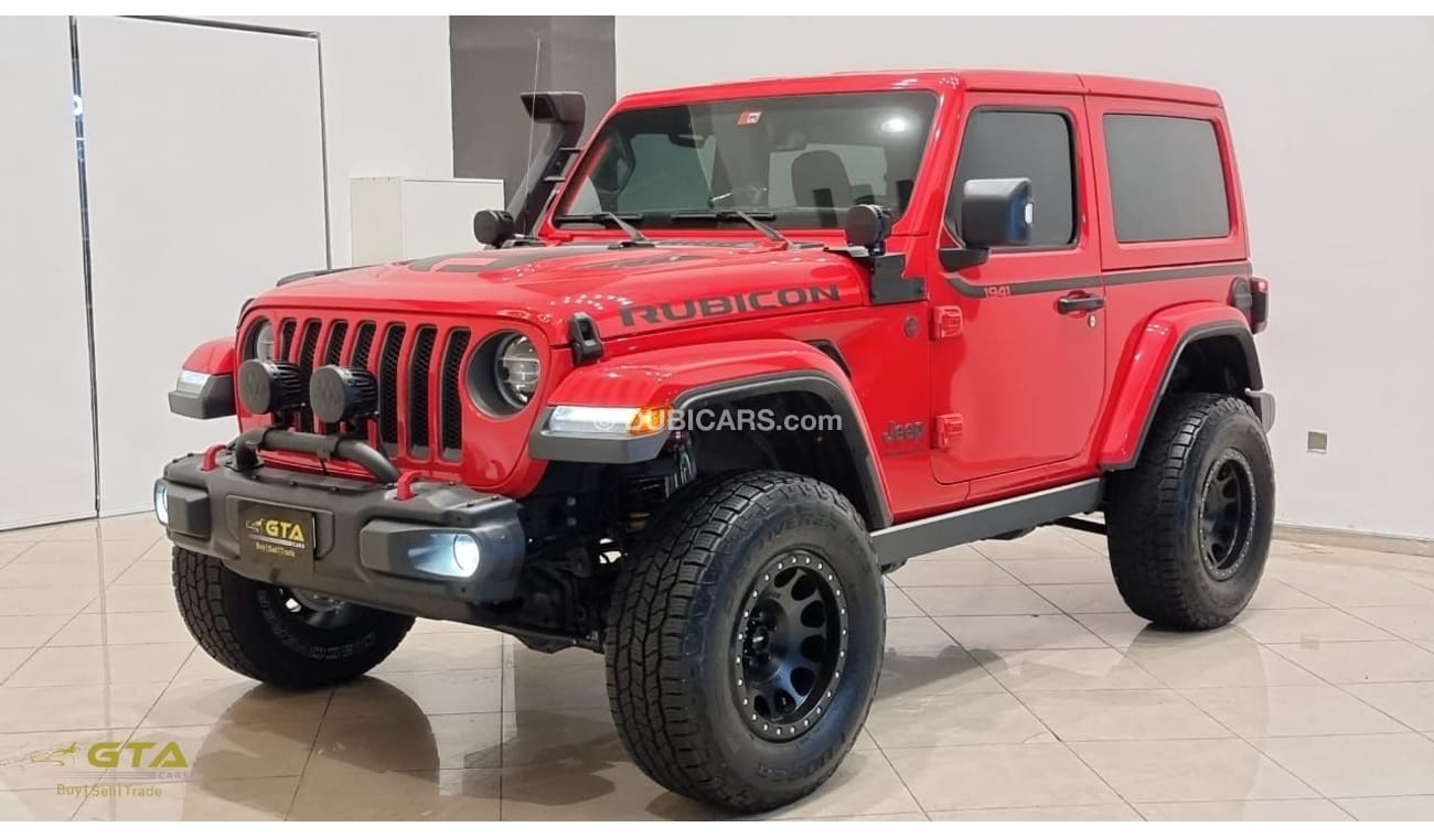 Used 2020 Jeep Wrangler Rubicon, 2025 Jeep Warranty, Mopar Modification