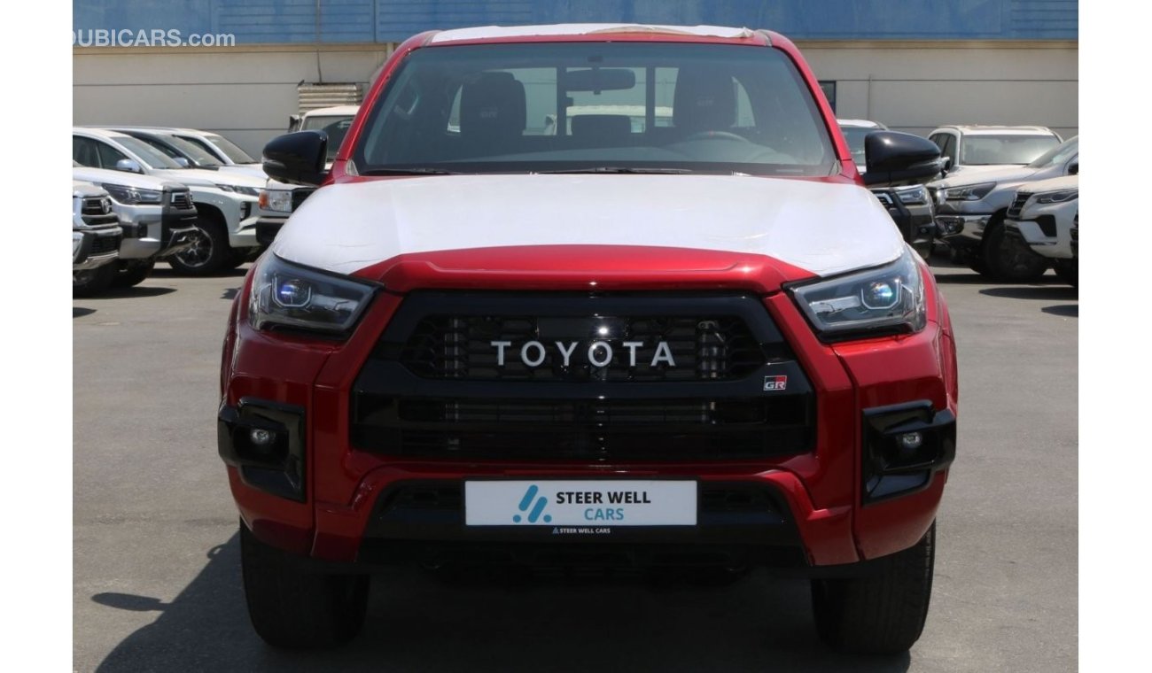 Toyota Hilux 2022 | GR SPORT 4WD 4.0 L A/T FULL OPTION WITH 360 CAMERA D/C - WITH GCC SPECS - EXPORT ONLY