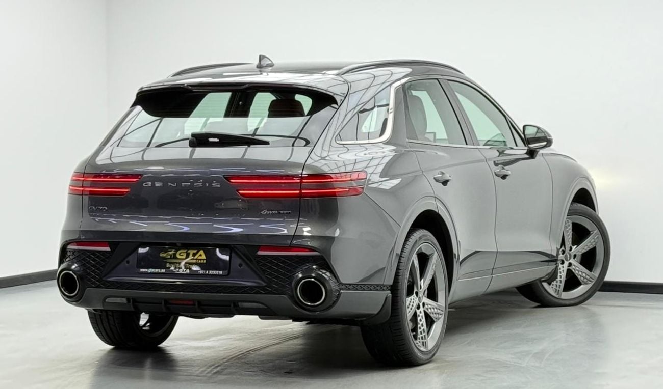 Genesis GV70 2022 Genesis GV70 Sport Prestige, 2027 Genesis Warranty + Service Pack, Low Km, Fully Loaded, GCC
