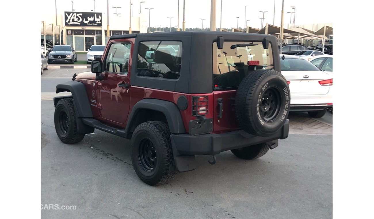 Jeep Wrangler Jeep Wrangler model 2012 car good condition low mileage