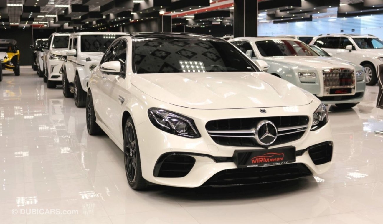 مرسيدس بنز E 63 AMG MERCEDES BENZ E-63 AMG -2019-41000KM/ V=8 BI TURBO/4MATC PLUS