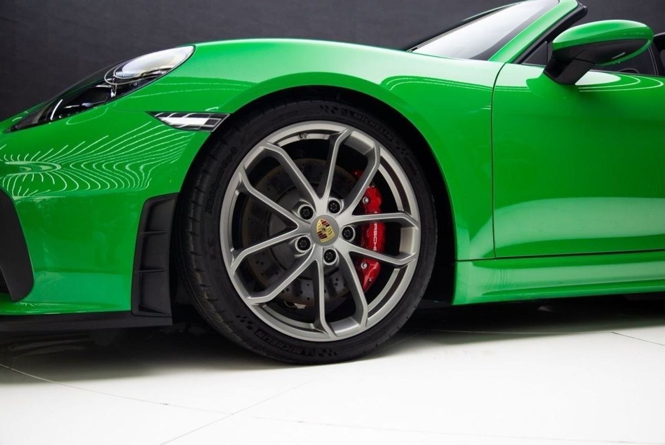 بورش 718 سبيدر WARRANTY AUG 2026