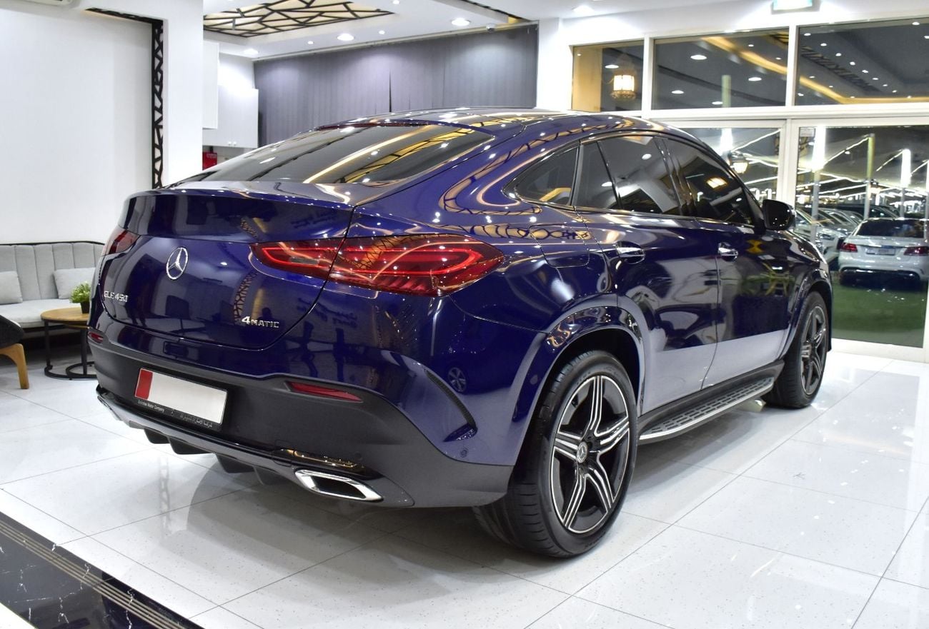 مرسيدس بنز GLE 450 AMG EXCELLENT DEAL for our Mercedes Benz GLE 450 4Matic ( 2025 Model ) in Blue Color GCC Specs