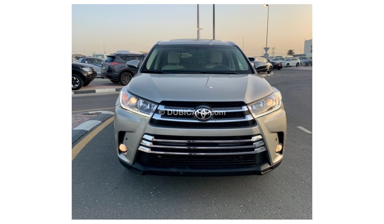 Toyota Highlander GOLD COLOR LIMITED 4x4 SUNROOF FULL OPTION 2016 US IMPORTED