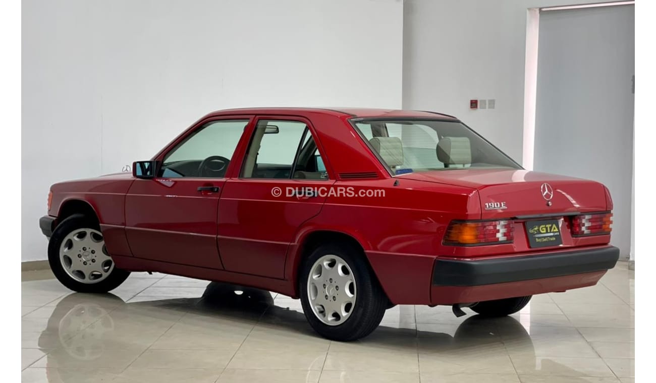 Mercedes-Benz 190 E 1993 Mercedes Benz 190E, Mint Condition, Japanese Specs