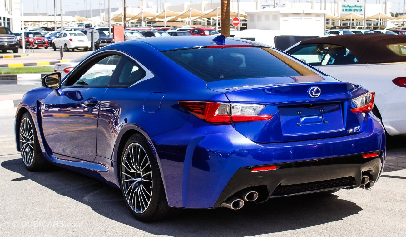 Lexus RC F One year free comprehensive warranty in all brands.