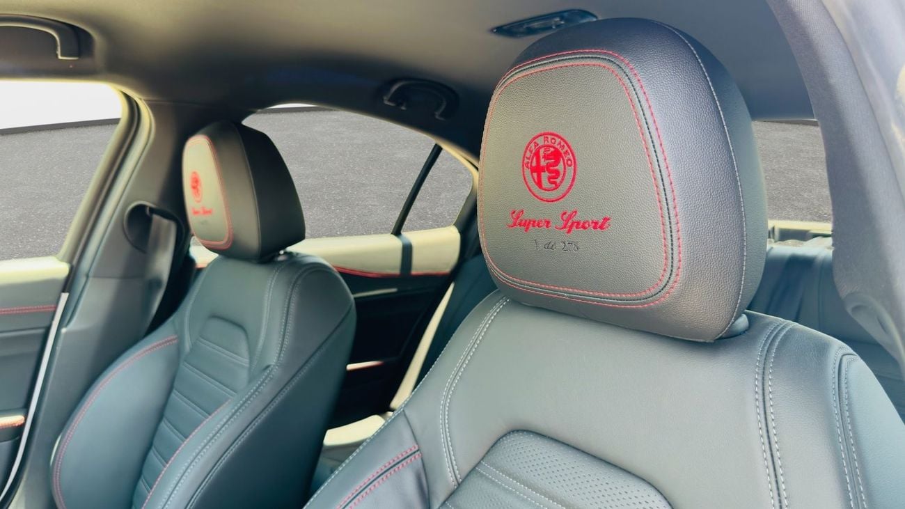 Alfa Romeo Giulia SuperSport (510 HP) | 1 of 275 | Brand New | 2025 | GCC Specs | Gargash Warranty and Service