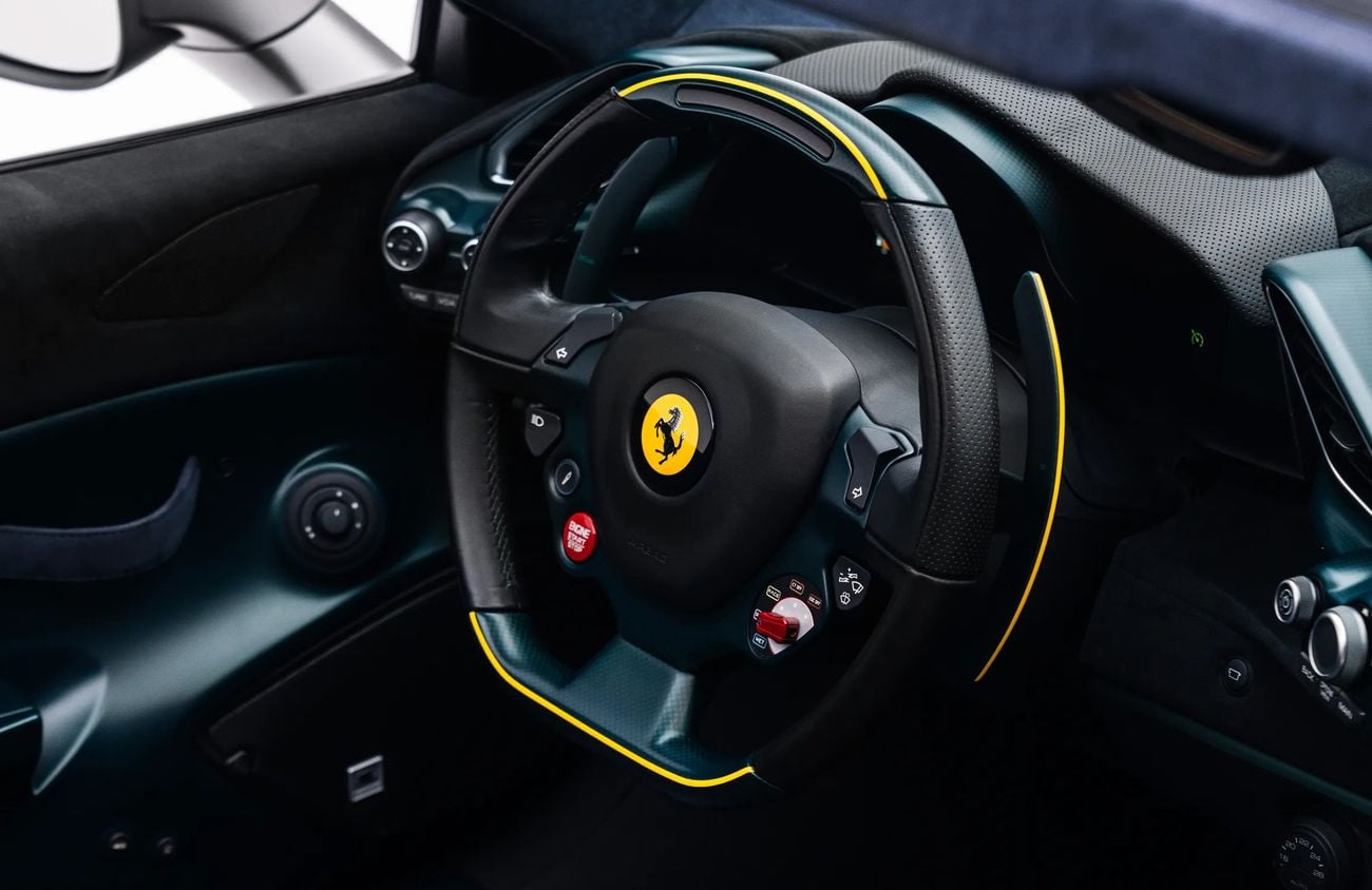 Ferrari 488 3.9L V8 Twin-Turbocharged Engine